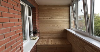 Отделка, остекление, утепление балконов в Азове от 204 руб. м/2.